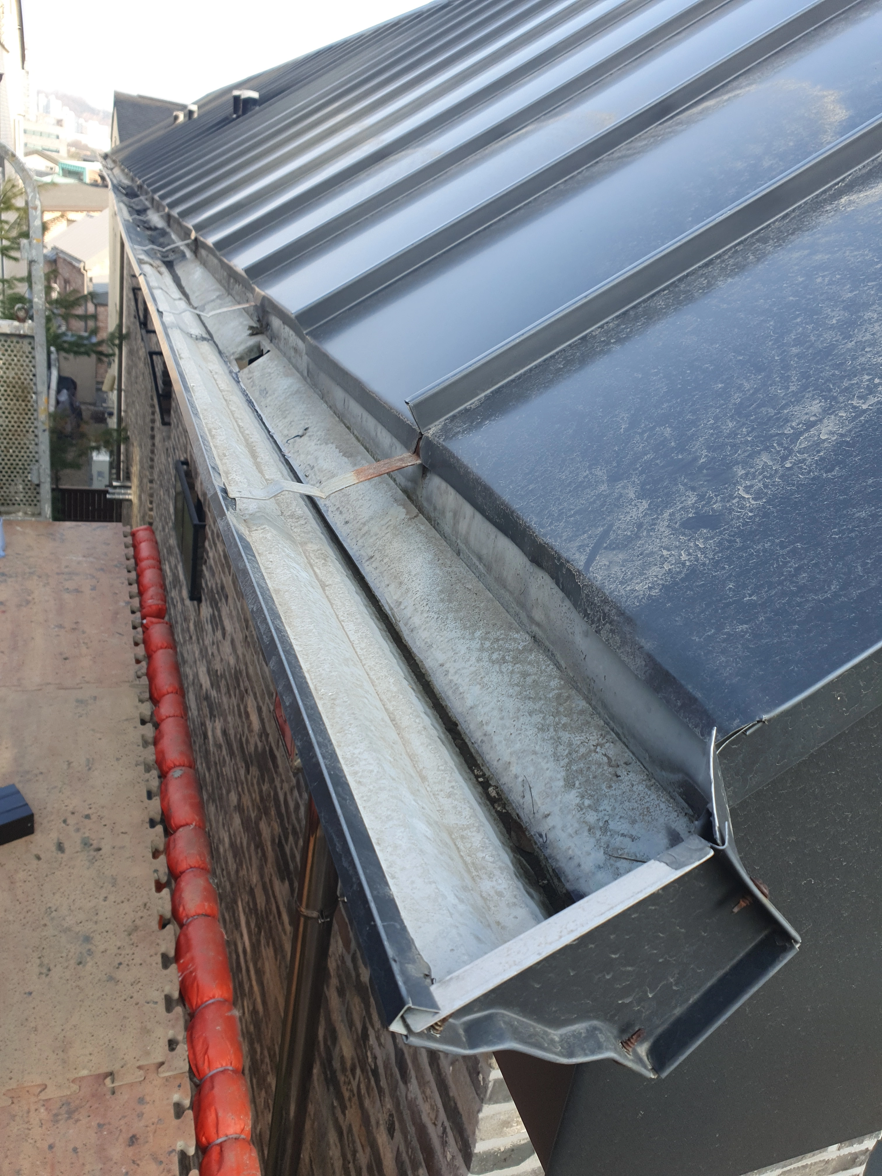 빗물받이 신규 시공·배관 교체 현장