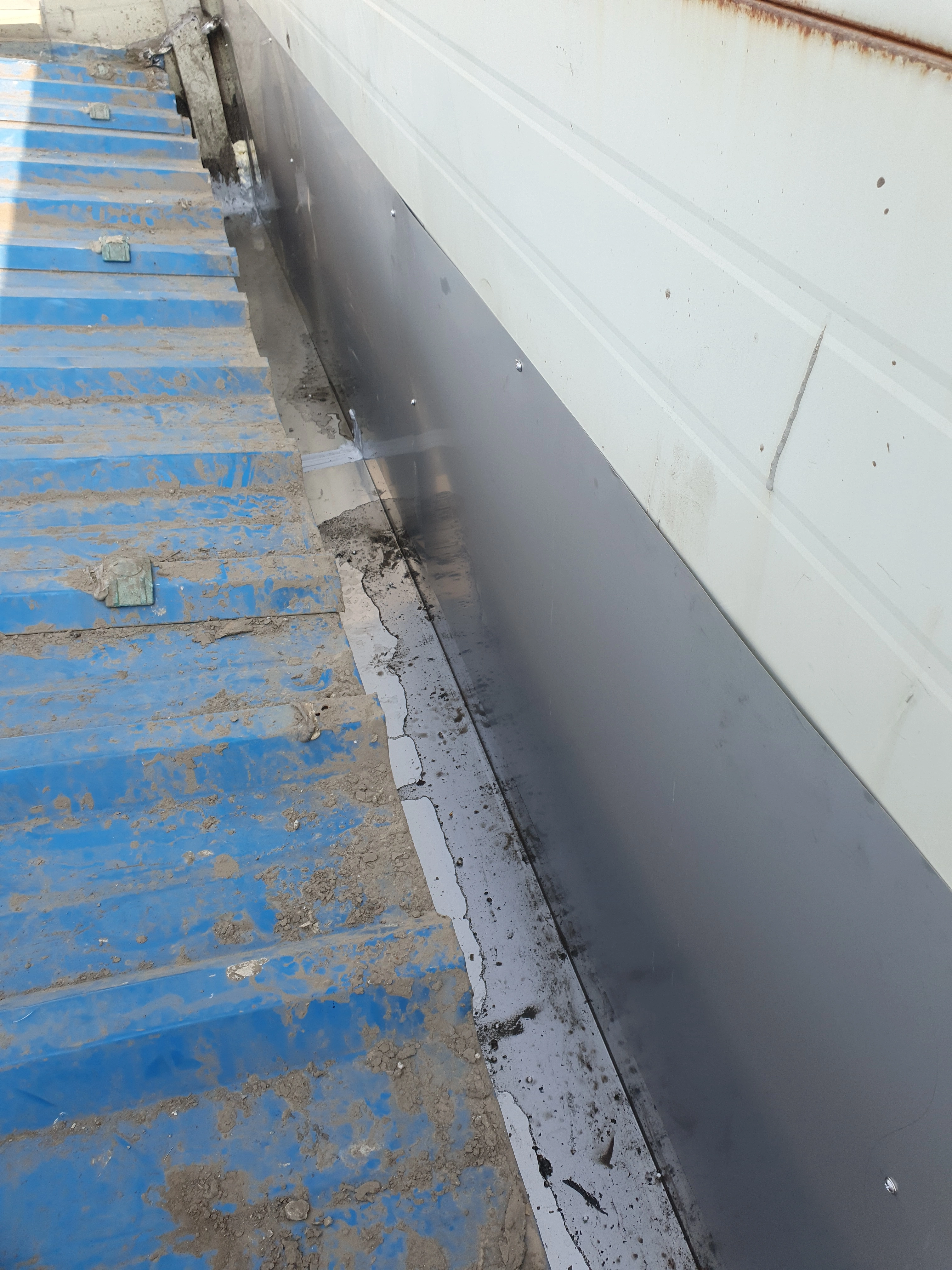 부천 상가 지붕 방수 플래싱 시공사례